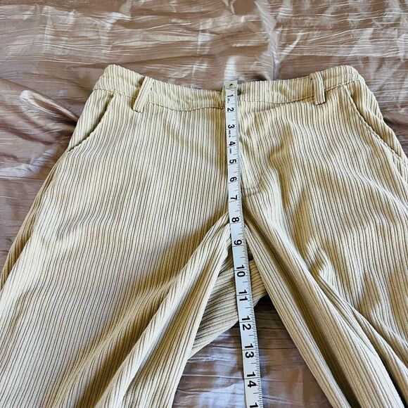 Wild Fable Tan wide leg Corduroy cargo side pocket pants size xxs see measuremen - Picture 8 of 9